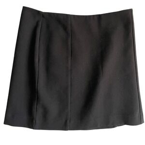 Camaieu Black Mini Skirt, Classic‎ Career Office, Casual Everyday Outfit, 2